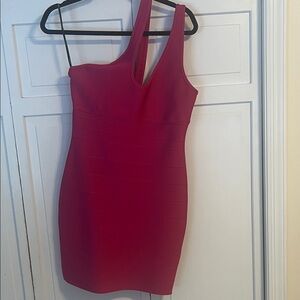Herve Leger x Forever 21 Hot Pink Bandage Dress NWT Size Large